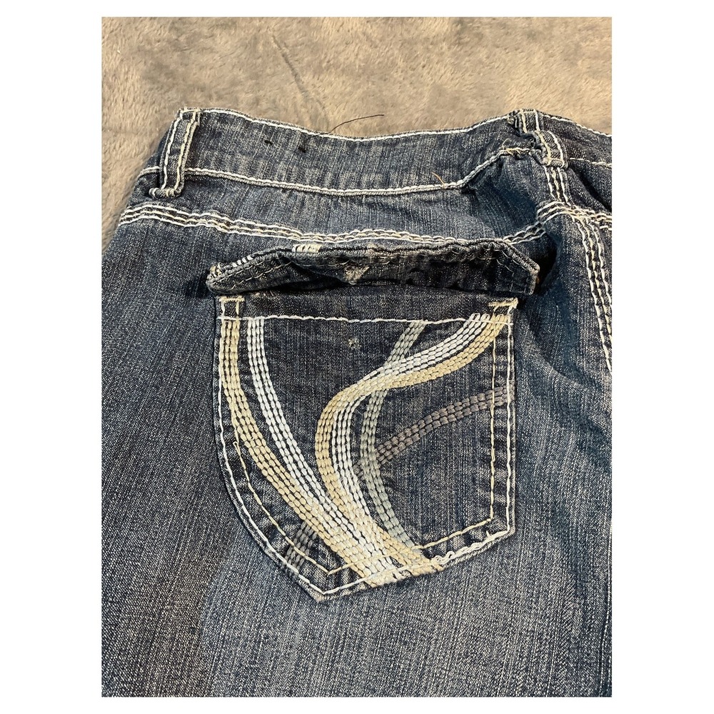 Ariya Women's Jeans Distressed Blue Size 11/12 - Picture 6 of 6